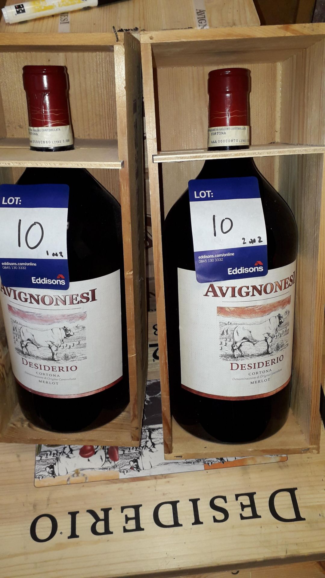 2 Avignonesi Desiderio Cortona Merlot 2012, 3L