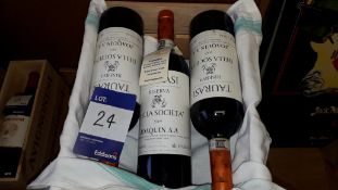 6 x 75cl bottles Joaquin Della Societa Taurasi Riserva DOCG 2009 (RRP £900)
