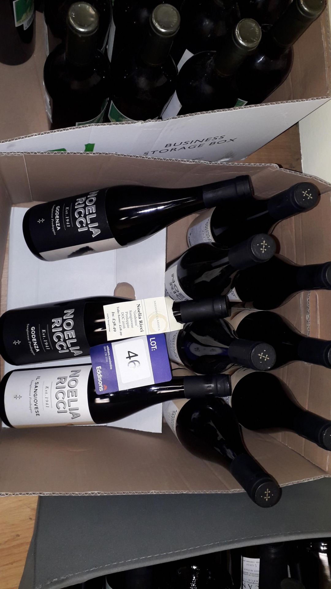 10 x 75cl bottles consisting of 8 x Noelia Ricci Sangiovese Predappio Il Sangiovese 2016 and 2 x