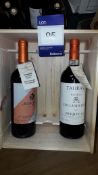 2 x 75cl bottles consisting of 1 x Joaquin Dall’Isola Rosato and 1 x Joaquin Della Societa Taurasi