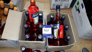 20 x 70cl bottles of Aperol Aperitivo