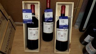 3 Magnums Avignonesi Grifi Toscana 2010, 1.5L