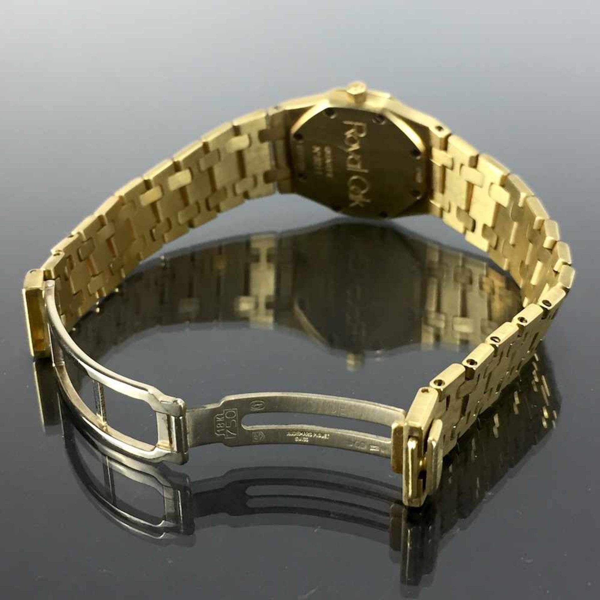 Audemars Piguet: Royal Oak Quarz - Damenarmbanduhr. 18K Gold, Datum, Top Luxus Klassiker!Damen - Bild 7 aus 10