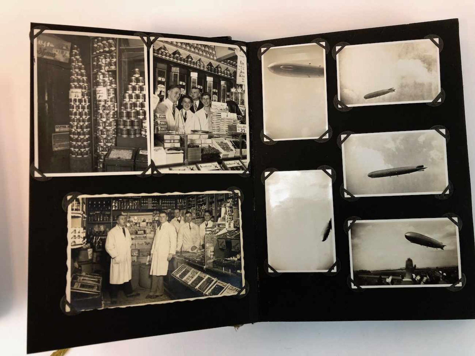 Fünf Fotoalbumen 1930-iger Jahre: 250 Fotos von Gera, Werdau, Kronach, Tiefenort, Leipzig, - Bild 5 aus 8