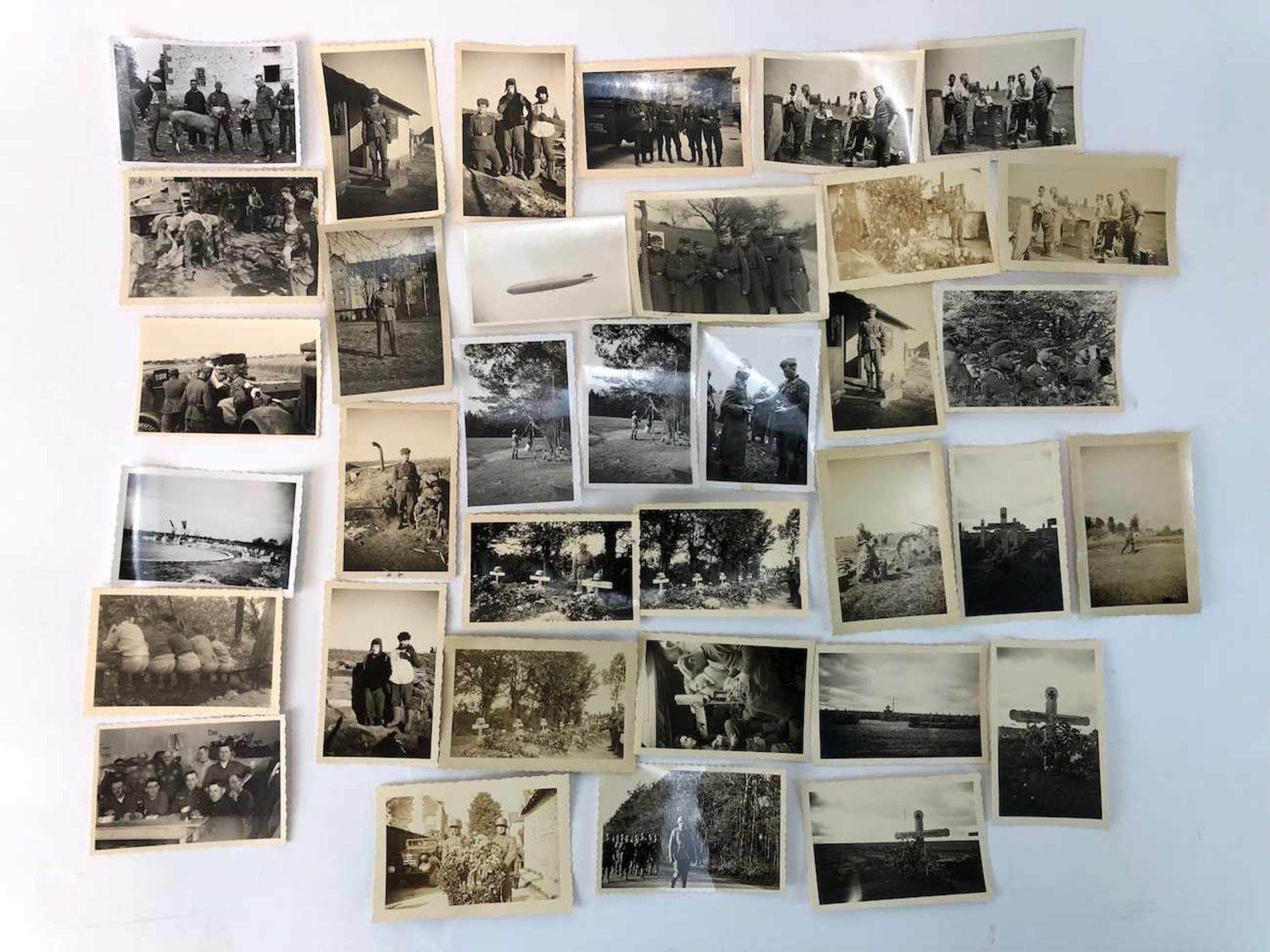Dt. Feldwebel (Stalingradkämpfer) der Wehrmacht: 400 Fotografien, 1941/42. Frankreich, Belgien, - Bild 9 aus 13