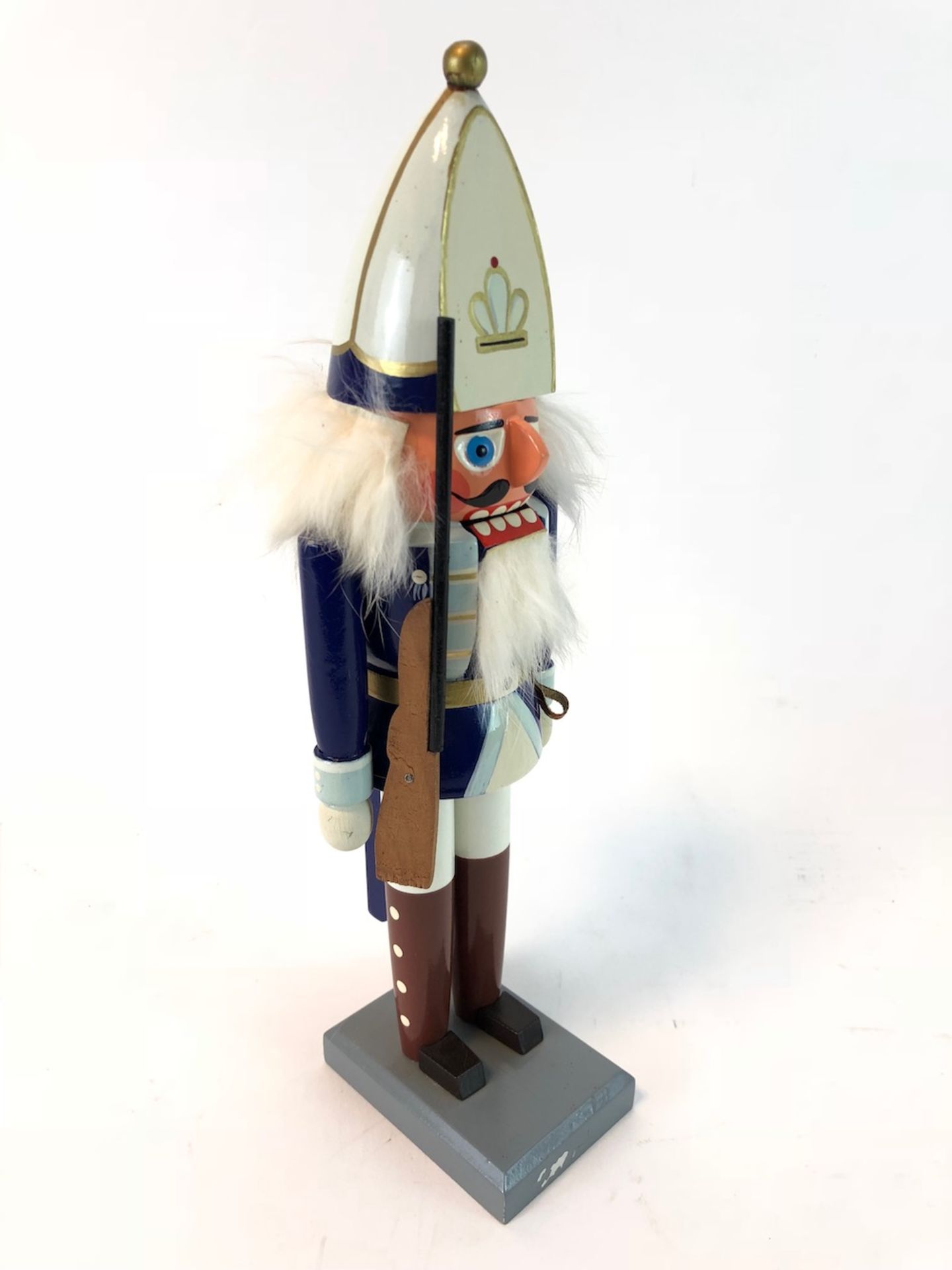 Nußknacker / Weihnachtsfigur: Soldat / Wächter "Preußischer Grenadier, Rgt. Prinz von Preußen, um - Bild 2 aus 2