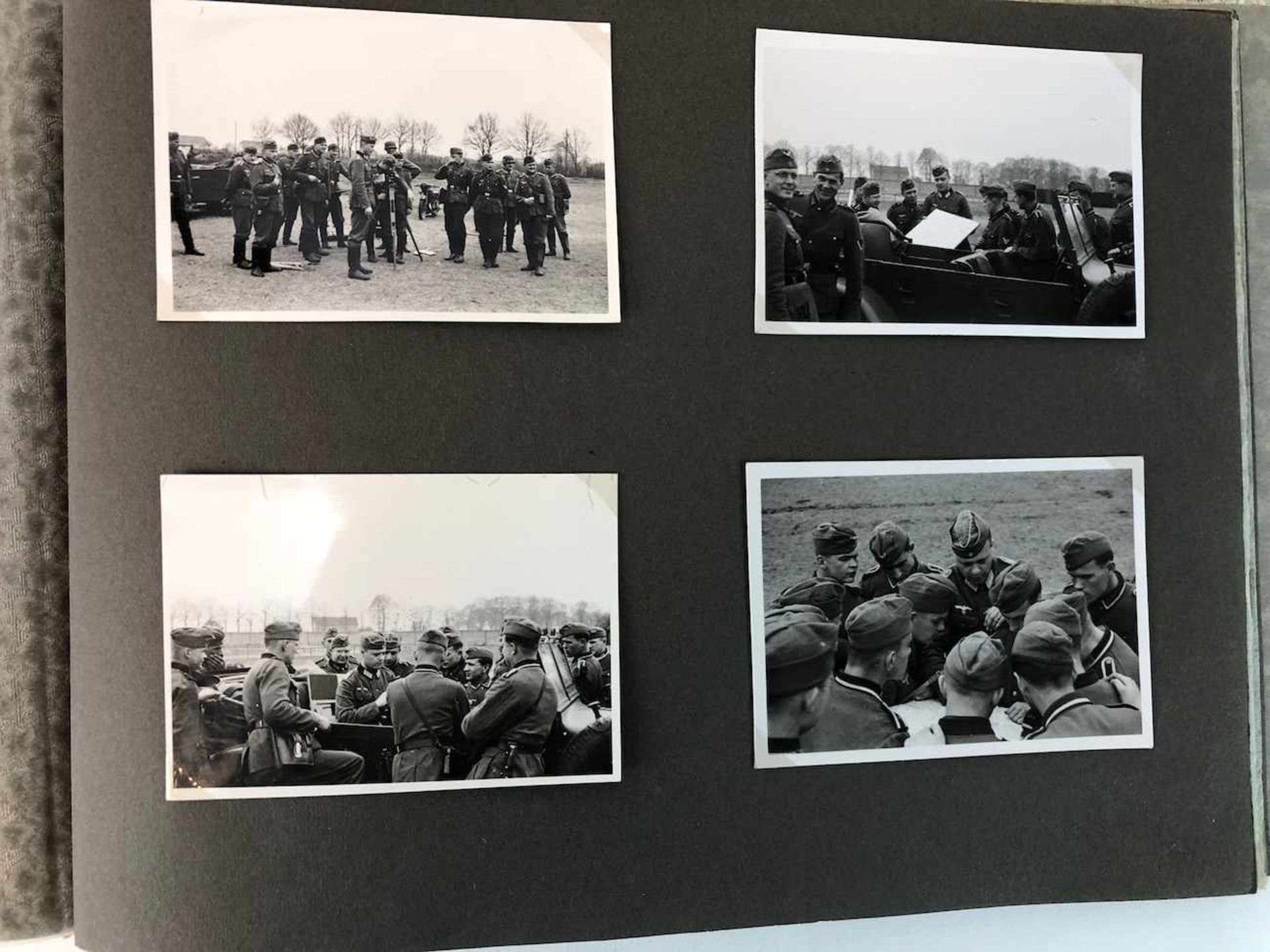 Dt. Feldwebel (Stalingradkämpfer) der Wehrmacht: Fotoalbum 1939/40: Kriegstrauung, Polenfeldzug, - Bild 3 aus 12