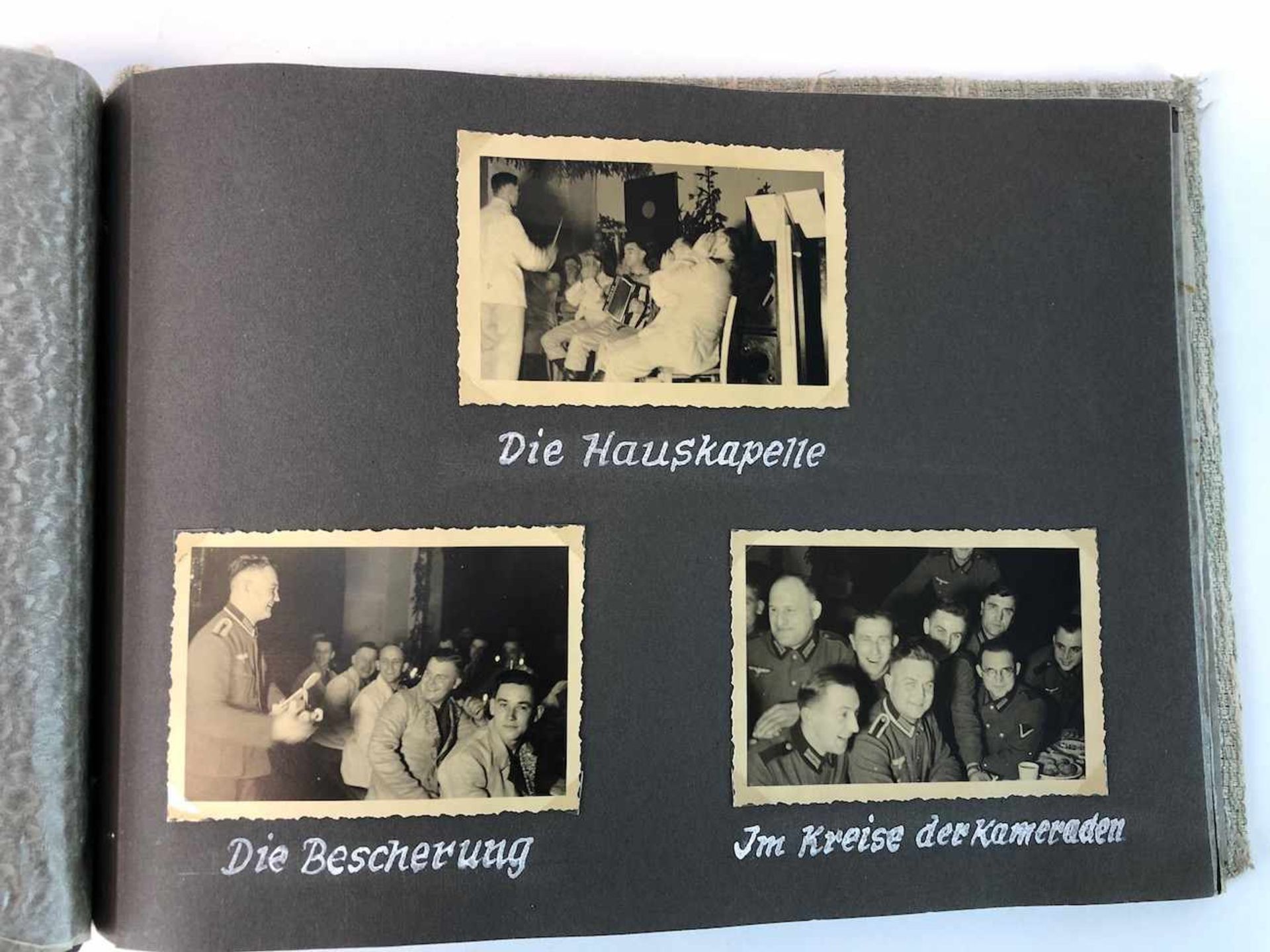 Dt. Feldwebel (Stalingradkämpfer) der Wehrmacht: Fotoalbum 1939/40: Kriegstrauung, Polenfeldzug, - Bild 12 aus 12