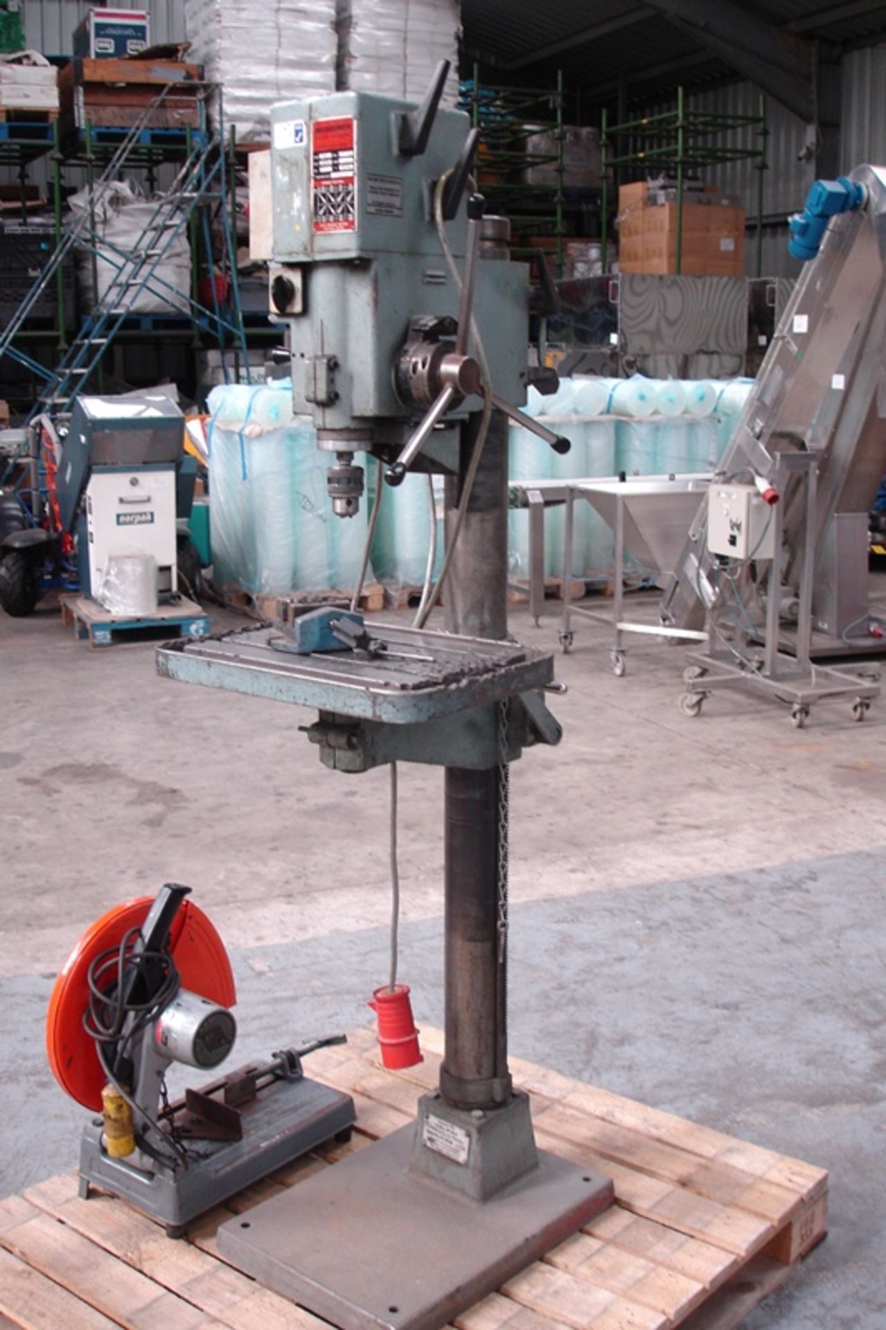 Meddings Heavy Duty Geared Pillar Drill