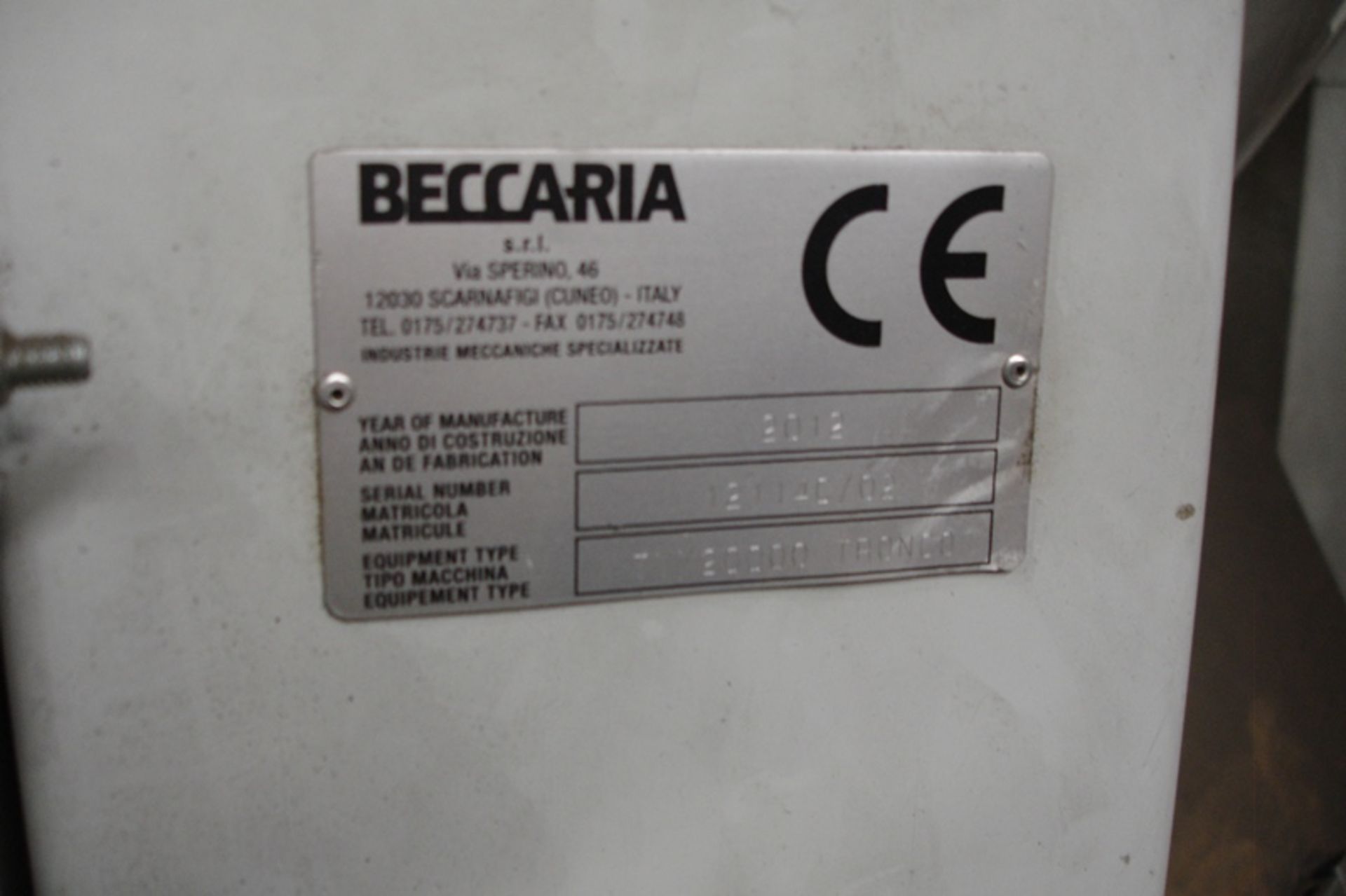 Beccaria 20,000 Litre Plastics Blender/Mixer - Image 8 of 8