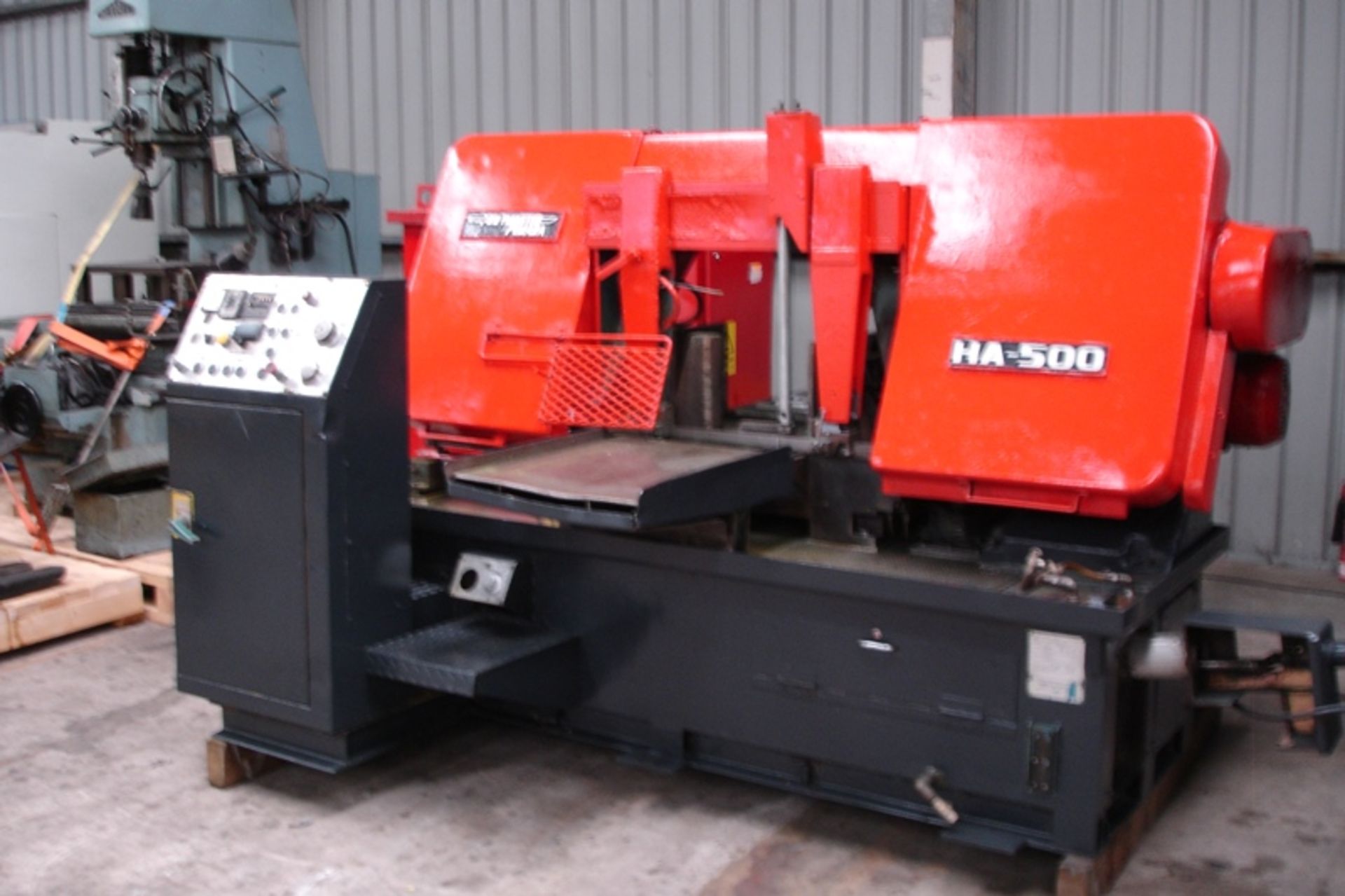 Large Industrial Amada Metal Bandsaw - Image 2 of 6