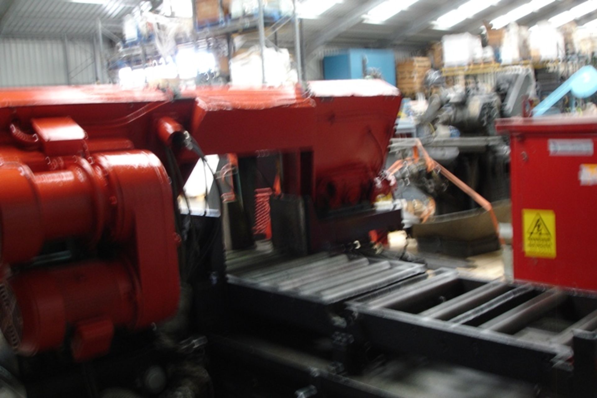 Large Industrial Amada Metal Bandsaw - Image 4 of 6