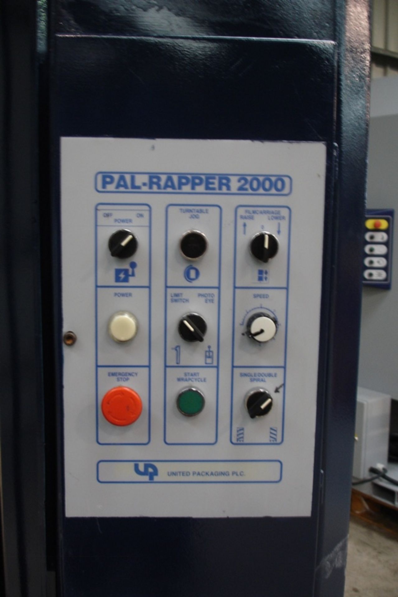 United Packaging automatic Pallet Wrapper - Image 4 of 4