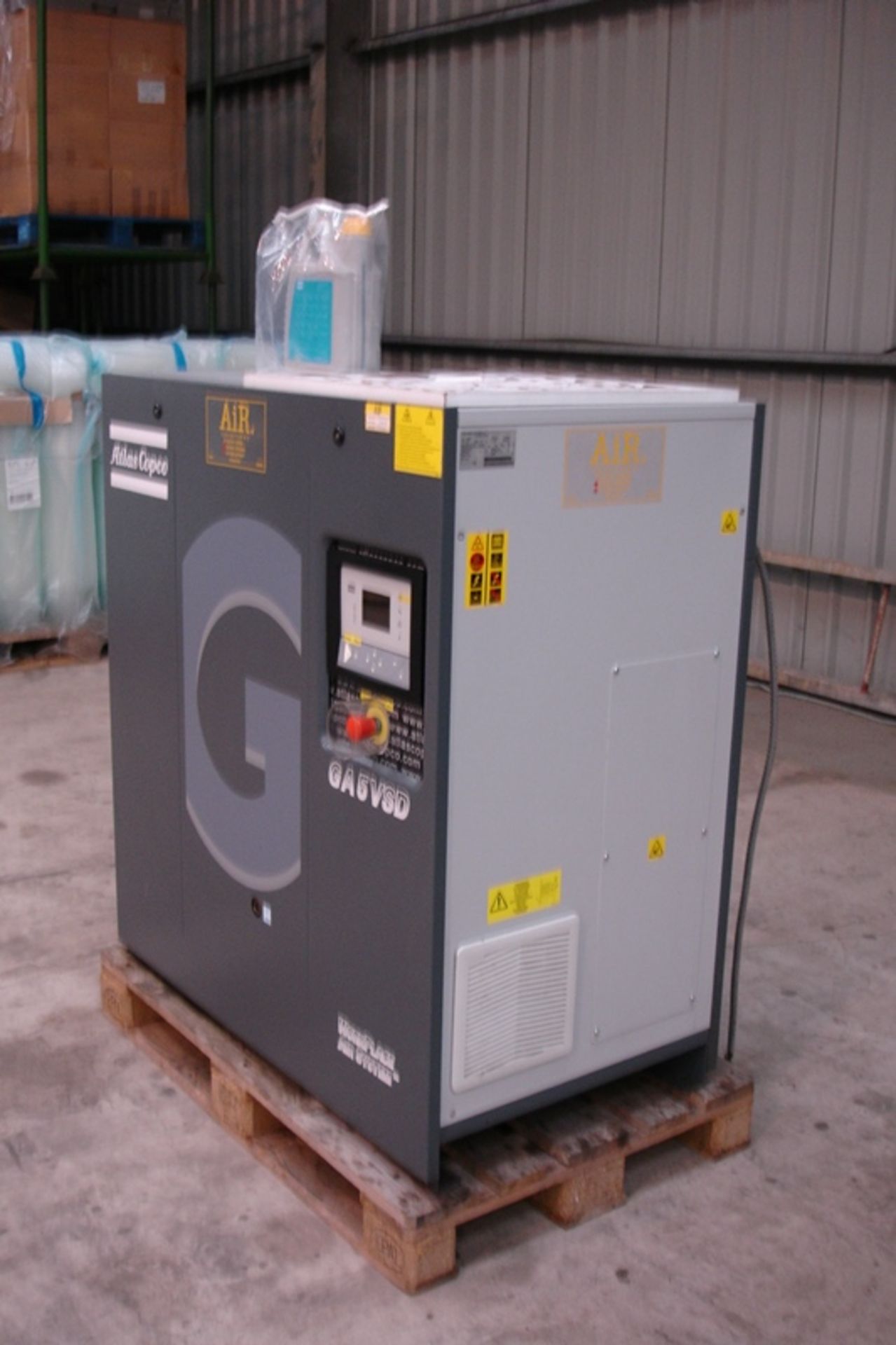 Atlas Copco GA5VSD Compressor - Image 2 of 5