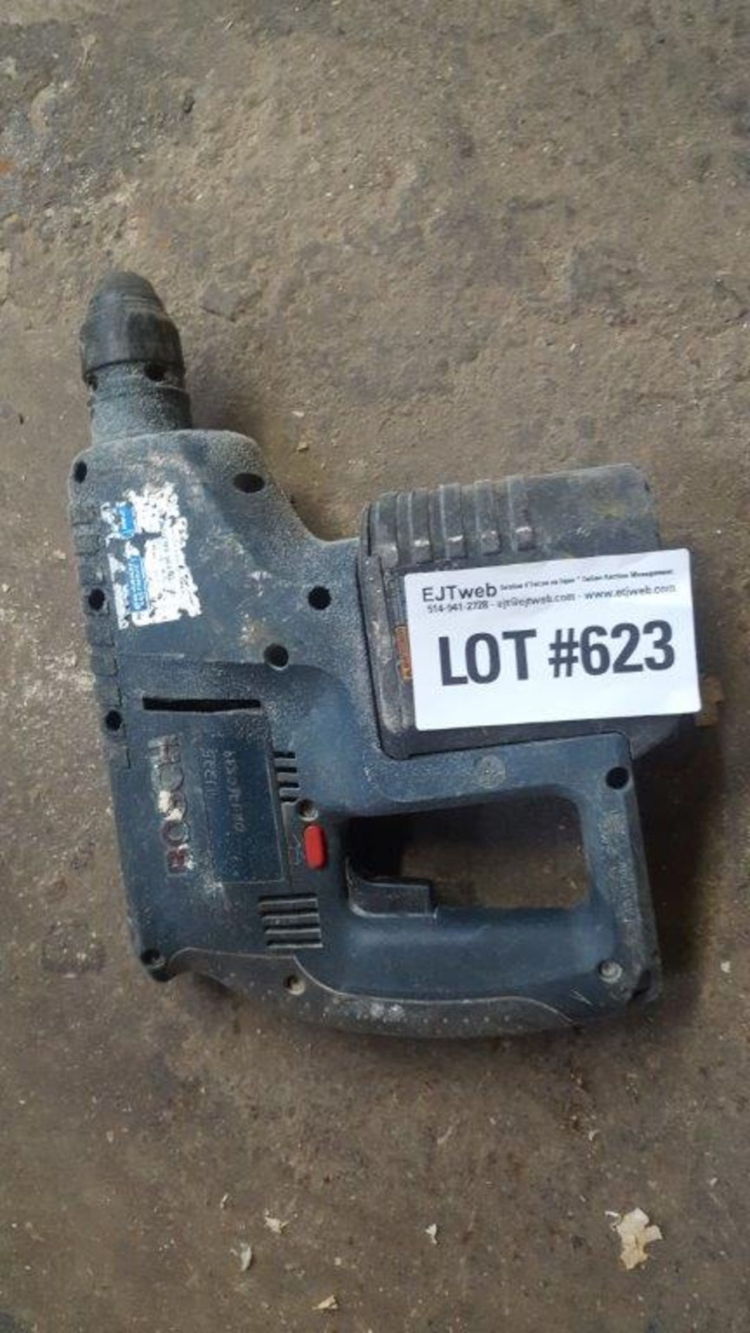 Bosch battery roto hammer