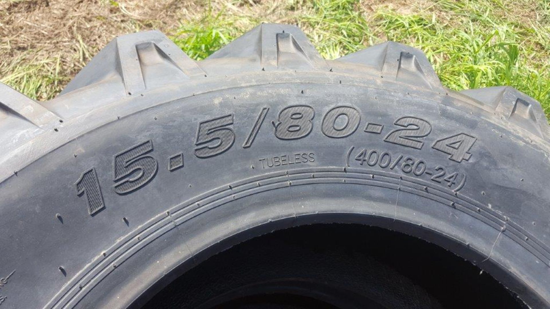 NEW tractor tires 15.5/80r24 - Image 2 of 3