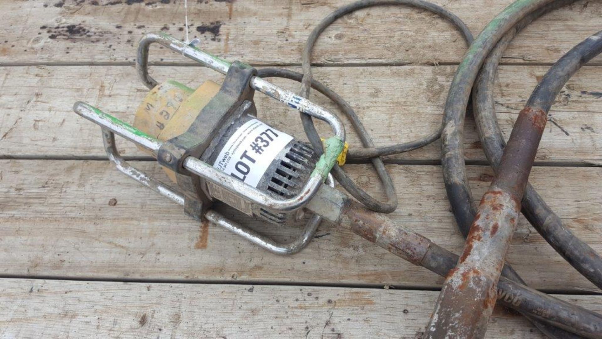 portable concrete vibrator 120v - Image 2 of 4