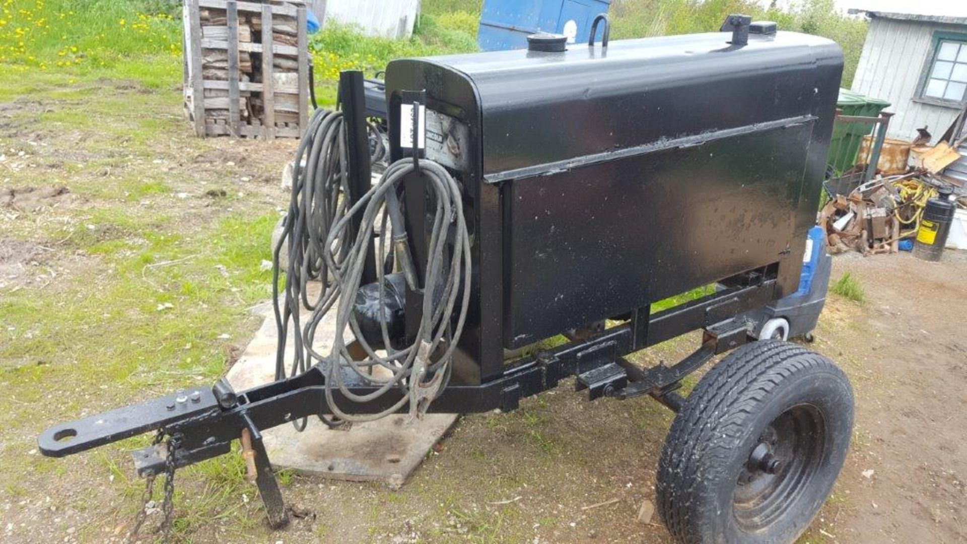 Lincoln SA-200 portable trailer mounted Welder