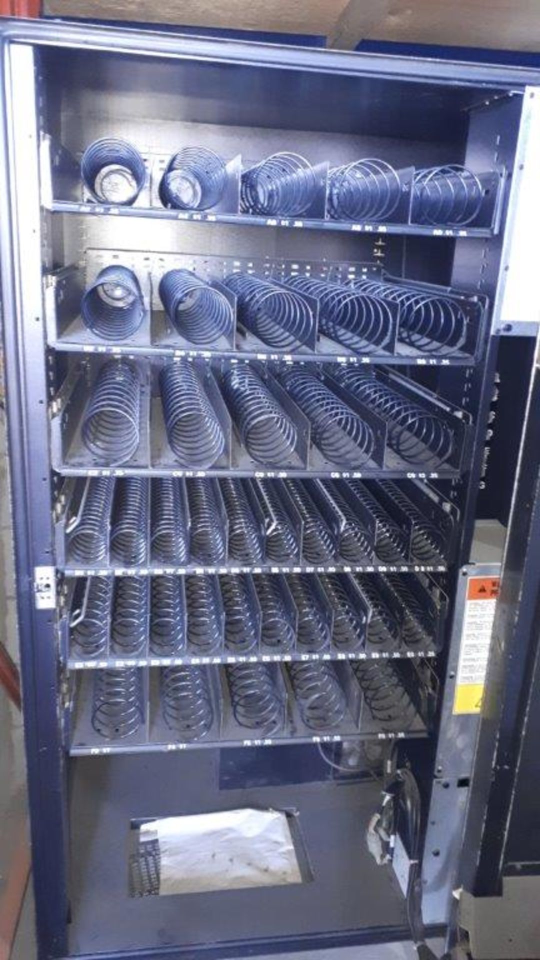 AMS Snack Vending Machine, mod: AMS-39-640