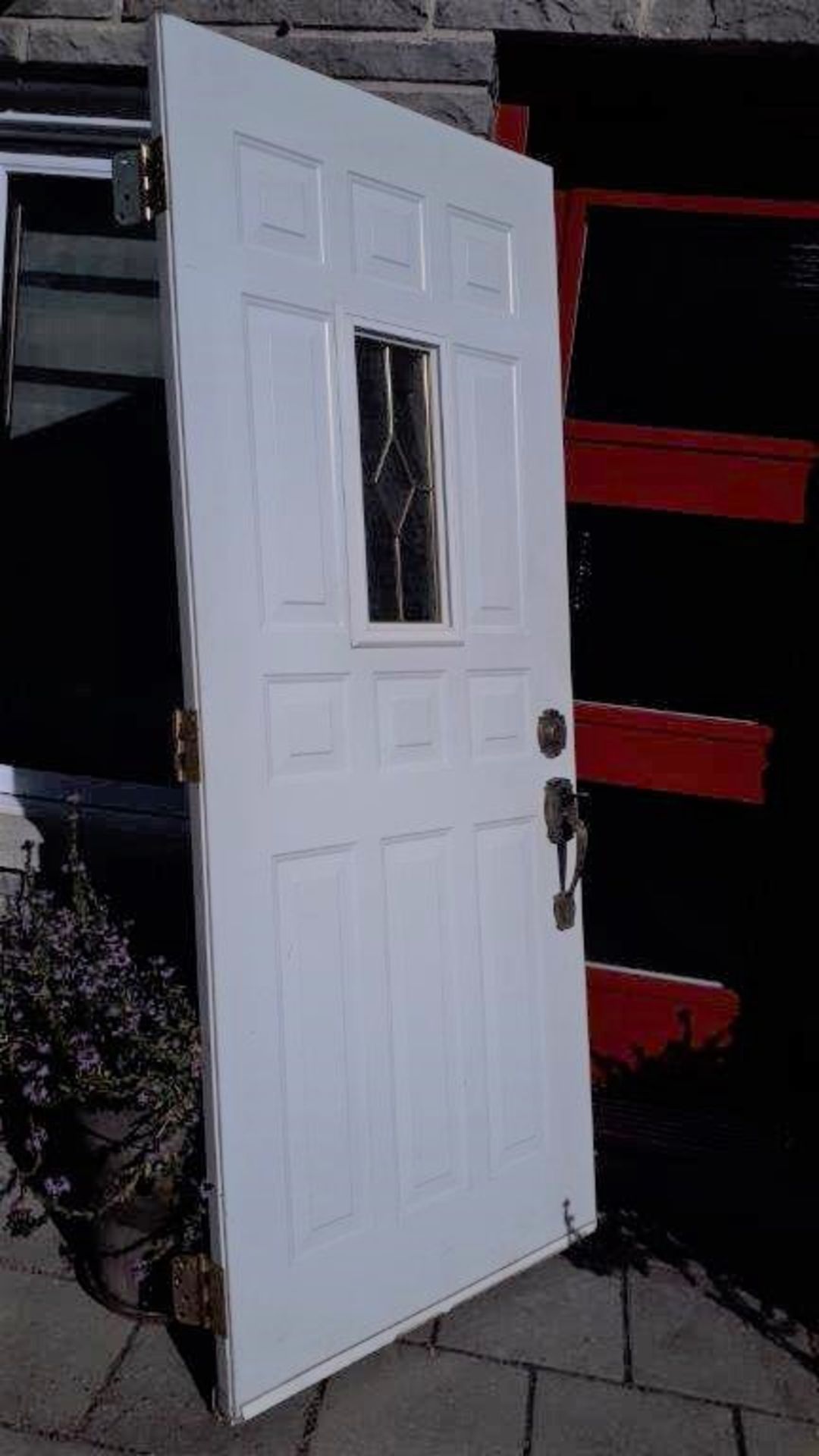 Residential Entrance Door, Aluminium Ext. Solid Core, 32'' x 78'' c/w handle/lock - Image 4 of 5