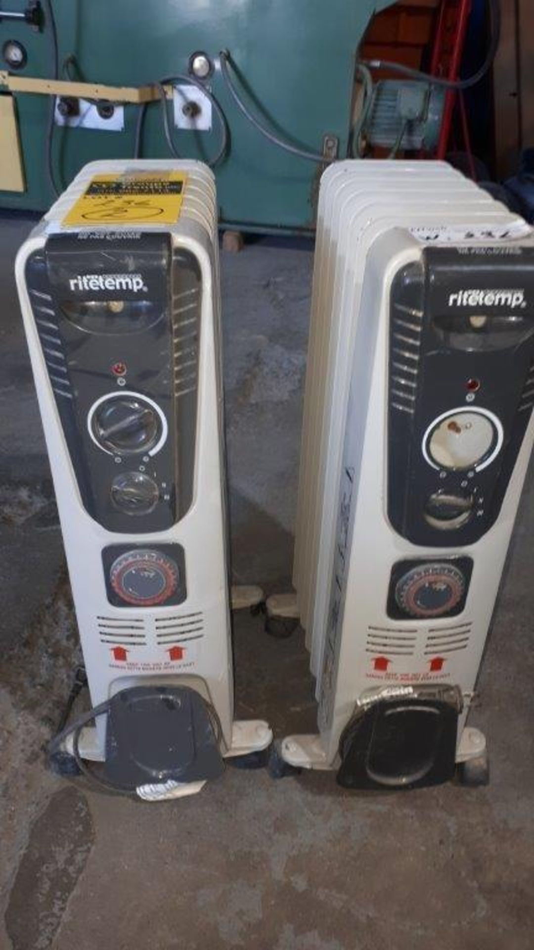LOT: (2) 110 V. Electric Heater (see photos for details)