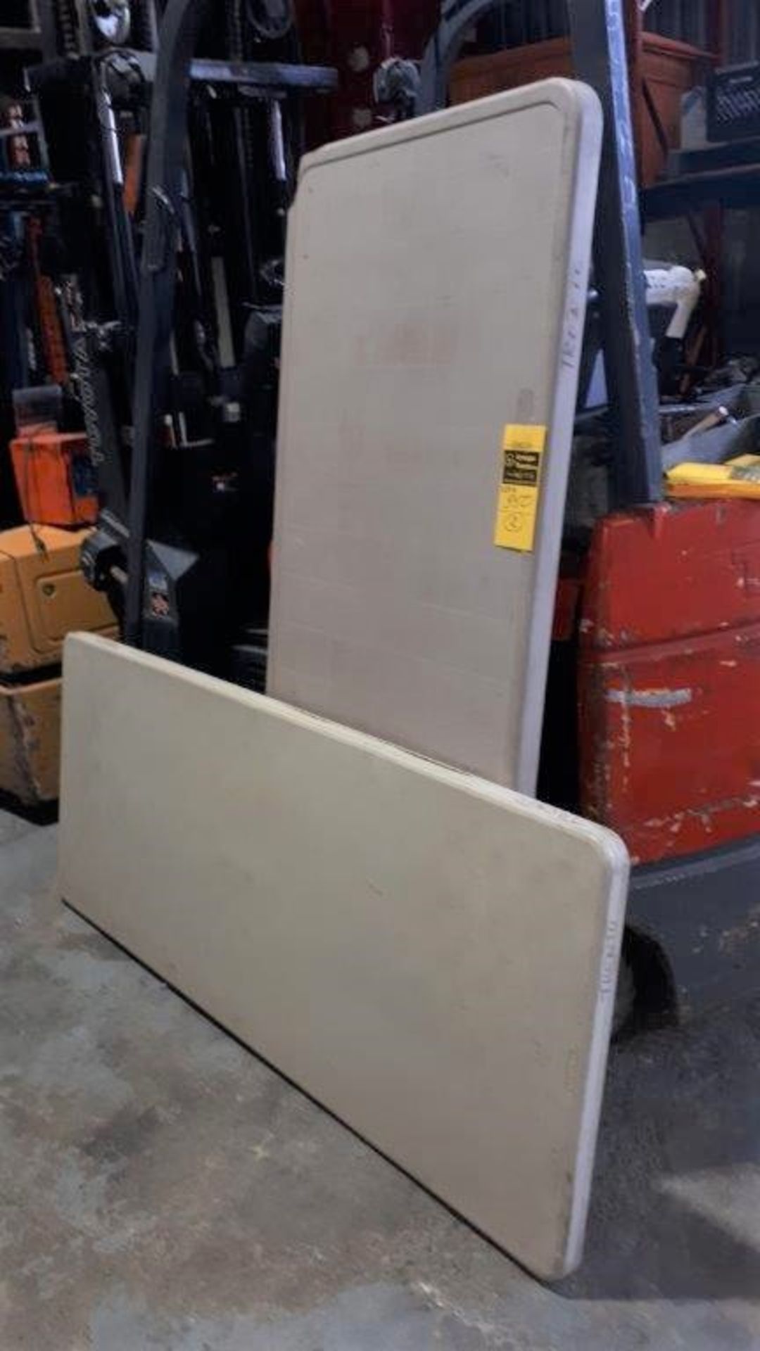 LOT: (2) Folding Table 72'' x 30''