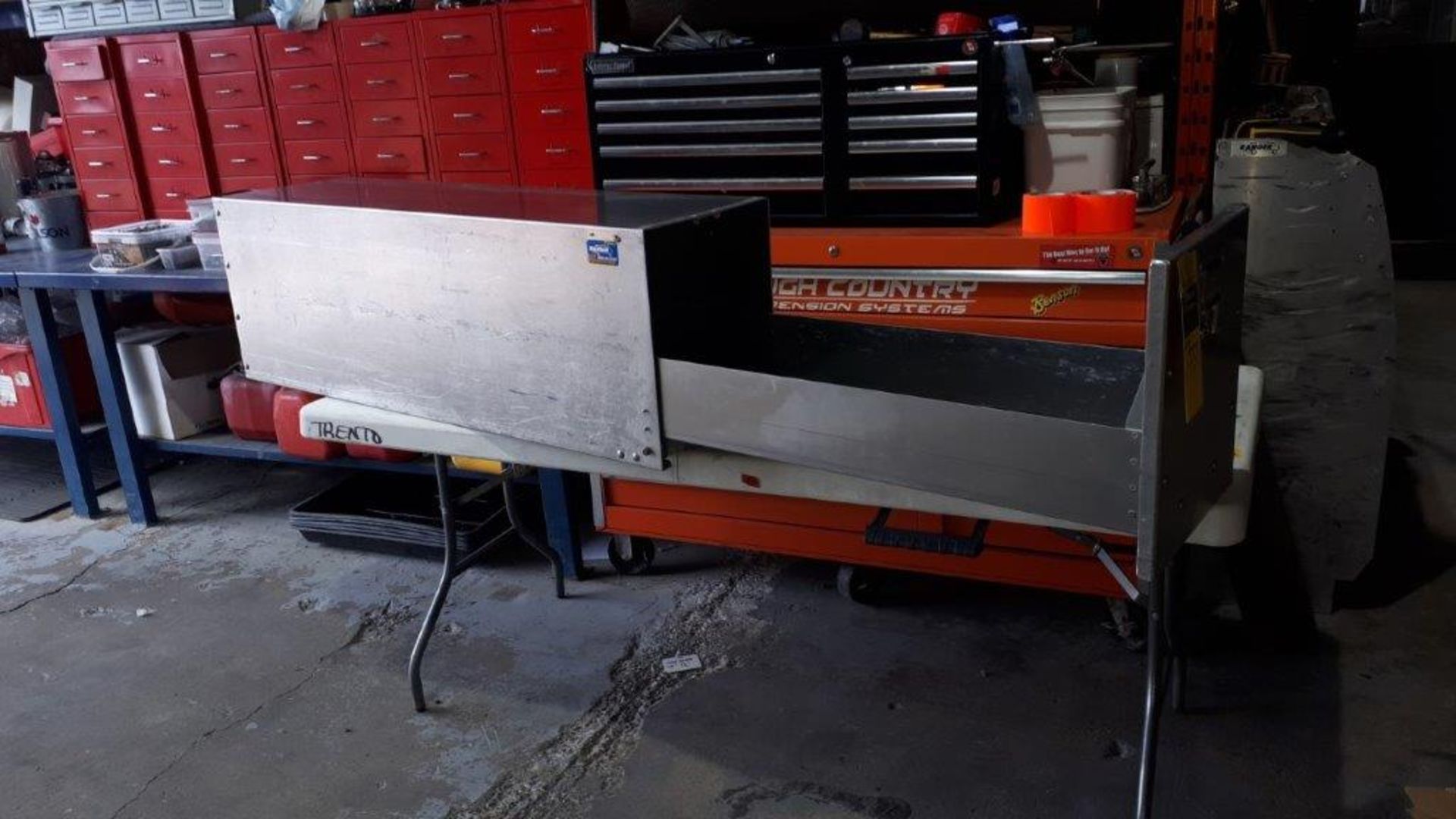 Aluminium Truck Bed Sliding Tool Box - Image 2 of 2