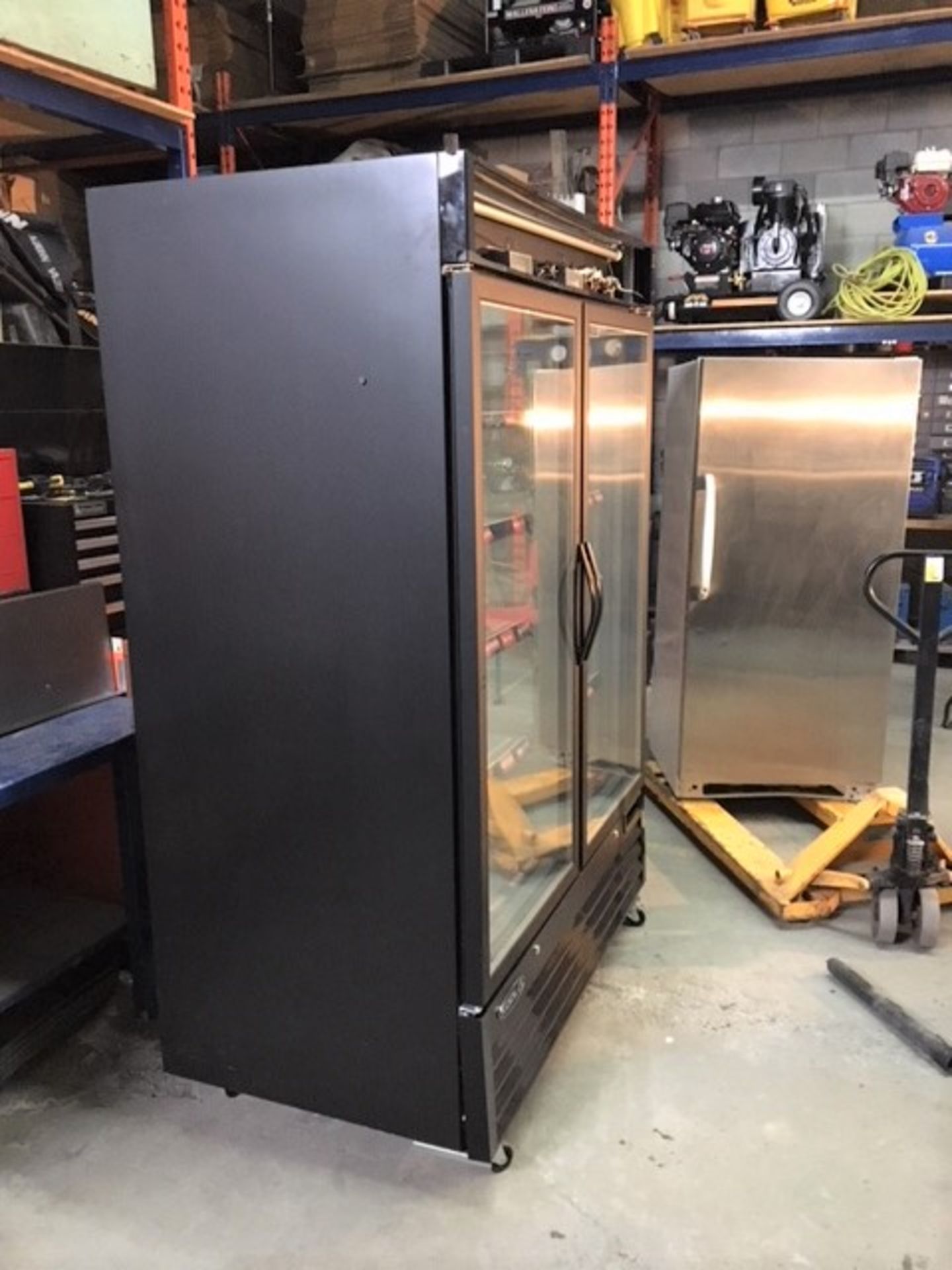 KOOL IT 2-Door Display Freezer, mod: KGF-48, c/w Integrated Compressor, on Wheels - Image 2 of 2