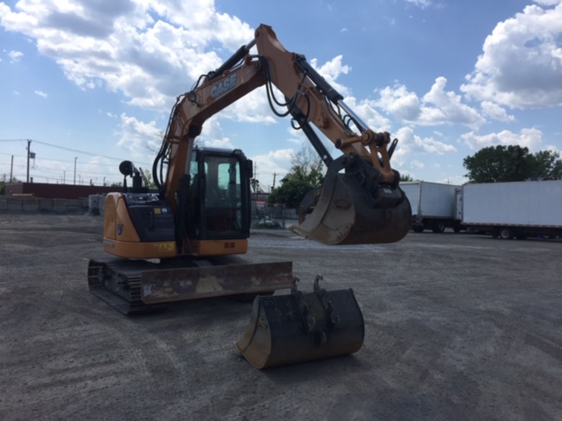 CASE Excavator, mod: CX75C, 2017, c/w (2) Attachements (see photos for details) - Image 6 of 10