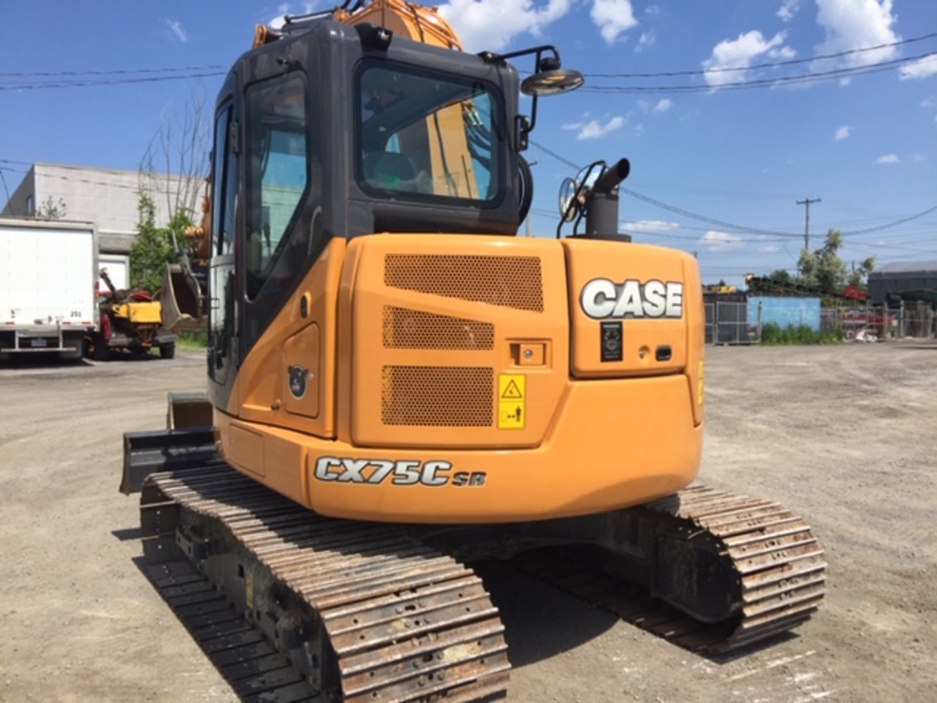 CASE Excavator, mod: CX75C, 2017, c/w (2) Attachements (see photos for details) - Bild 2 aus 10