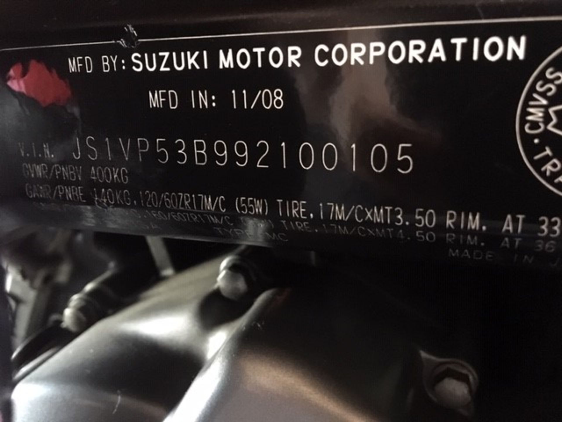 2009 Suzuki SV650 - Image 6 of 11