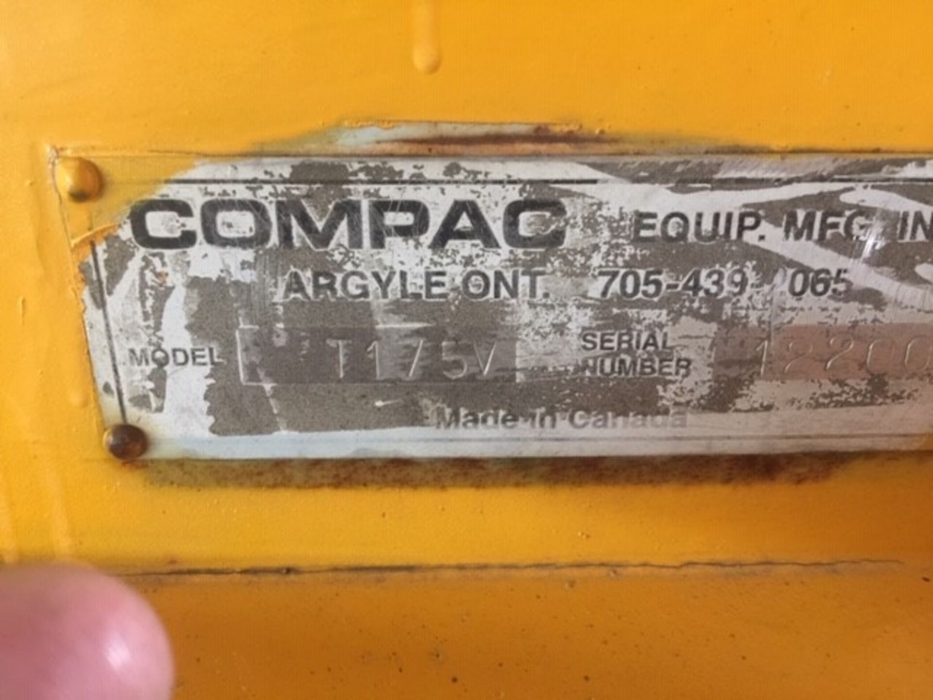 COMPAC Roller, mod: T175V, ns: 122004, 2012 - Image 11 of 11