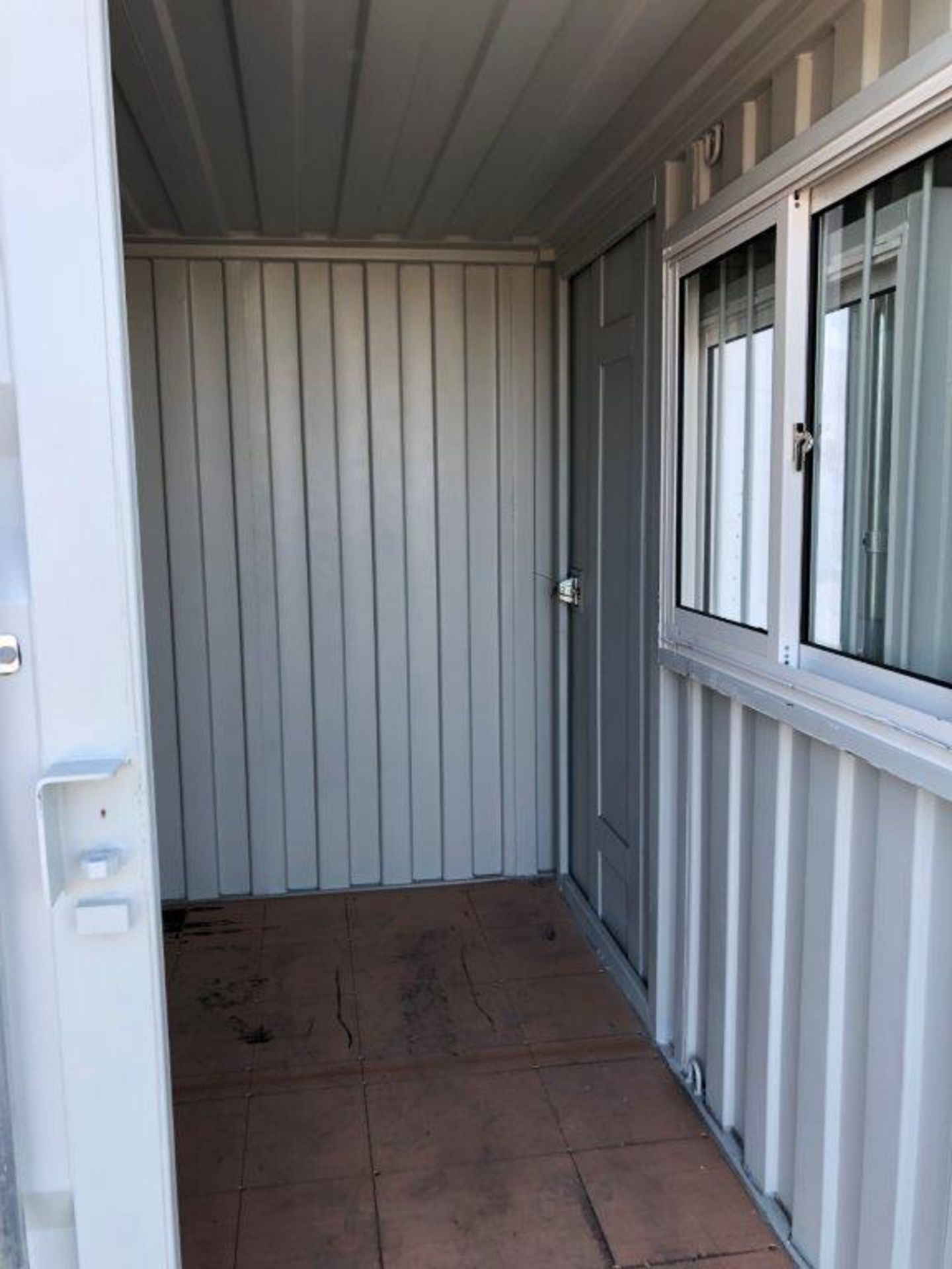 8' Small Container With Door & Window ( 8' x 6'6'' x 7'4''H) - Image 2 of 8