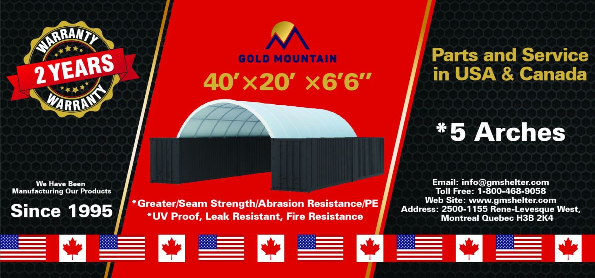GOLDEN MOUNT Container Shelter