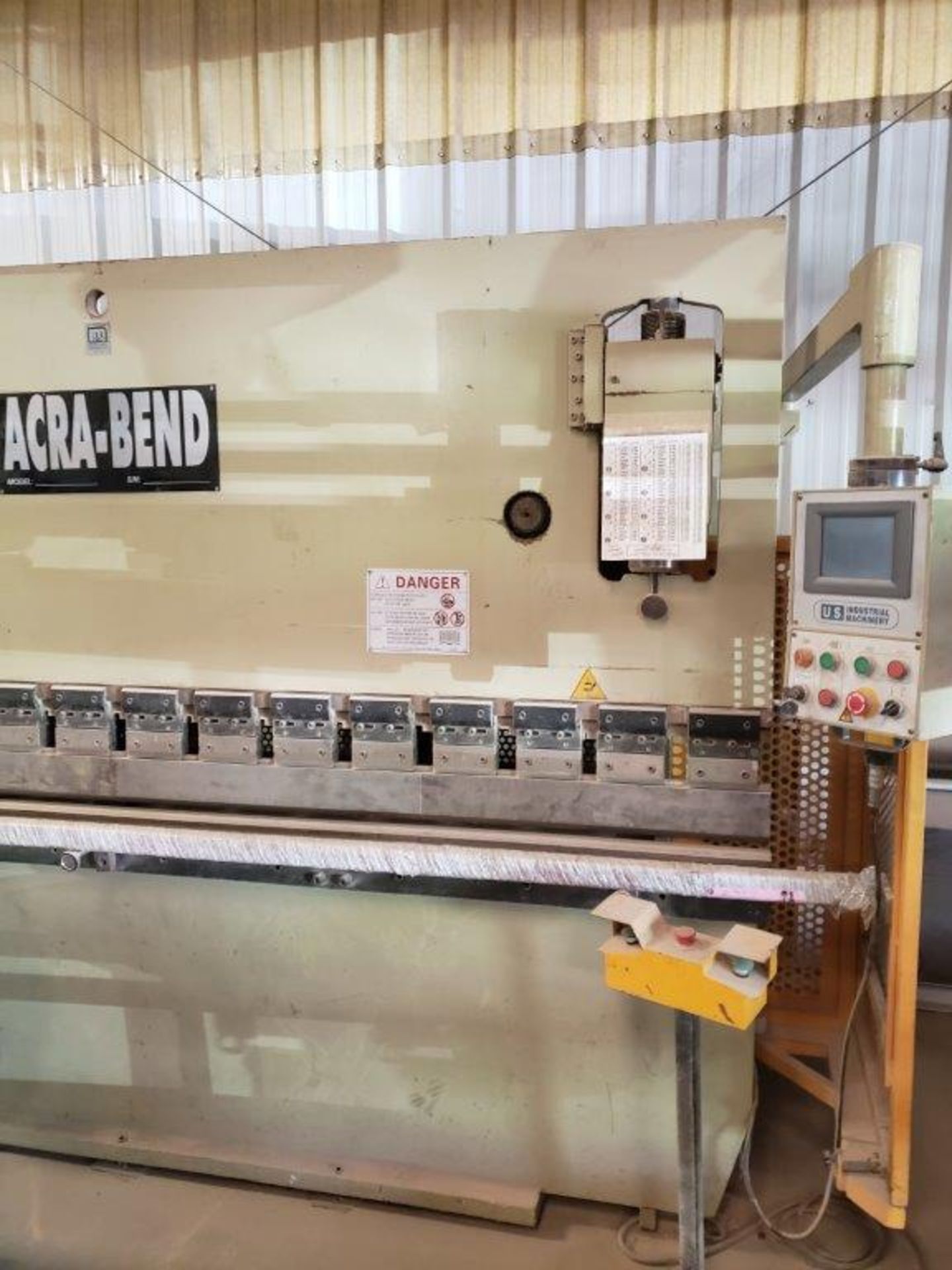 Acra Bend Hydraulic Press Brake,Model: 8810, CNC, 88 Tons x 10ft, - (full details below)