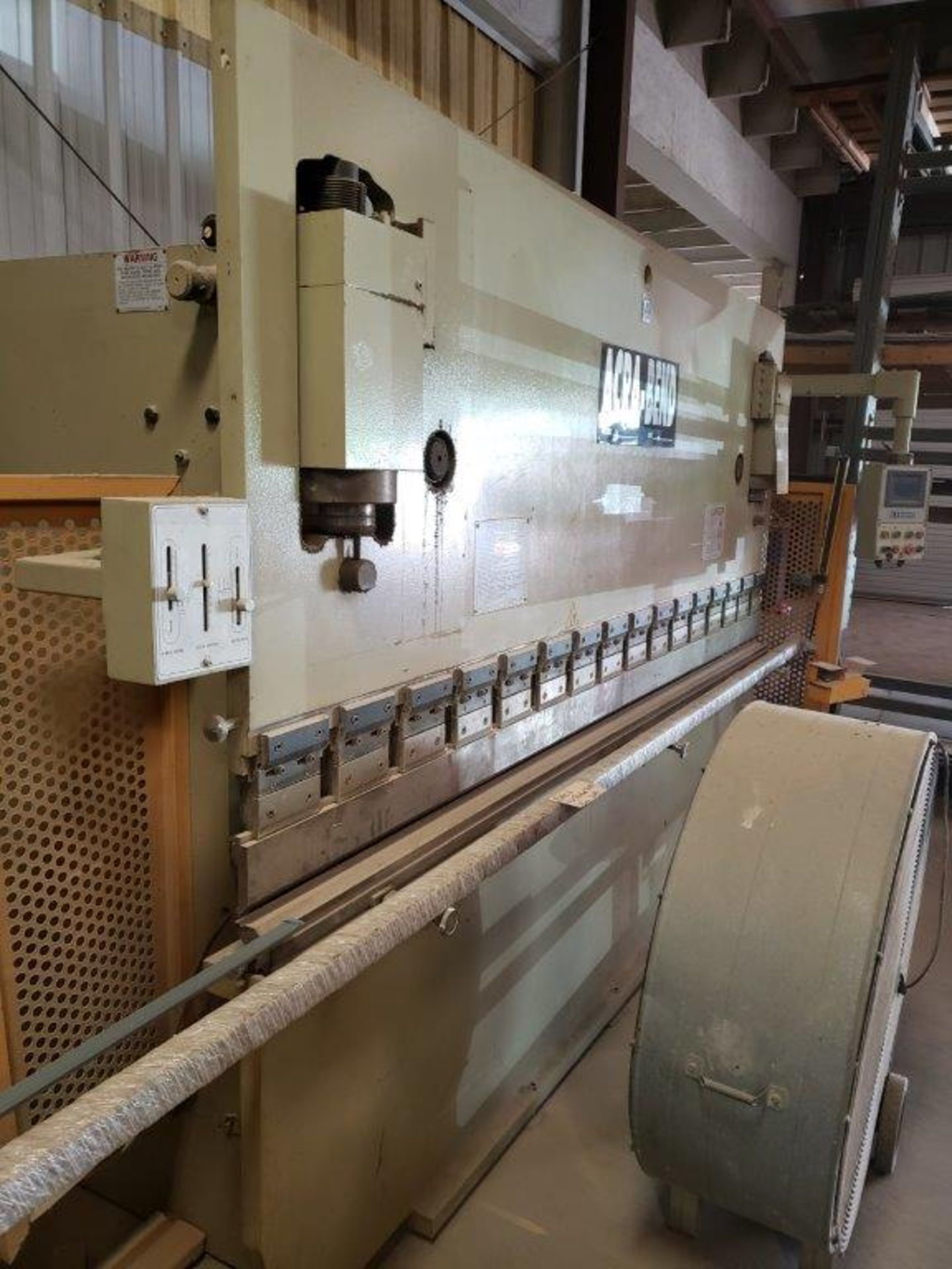 Acra Bend Hydraulic Press Brake,Model: 8810, CNC, 88 Tons x 10ft, - (full details below) - Image 4 of 4