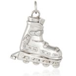 A ROLLERBLADE CHARM, TIFFANY in sterling silver, depicting a rollerblade, 4.7cm, 39.42g.