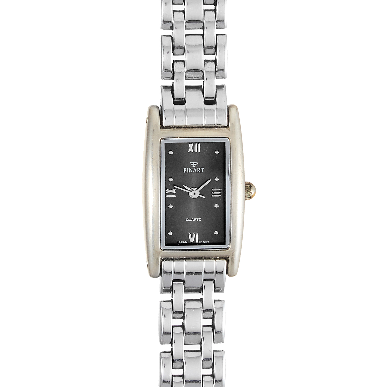 A LADIES WRISTWATCH, FINART in stainless steel, 17cm, 37.5g. - Image 2 of 2