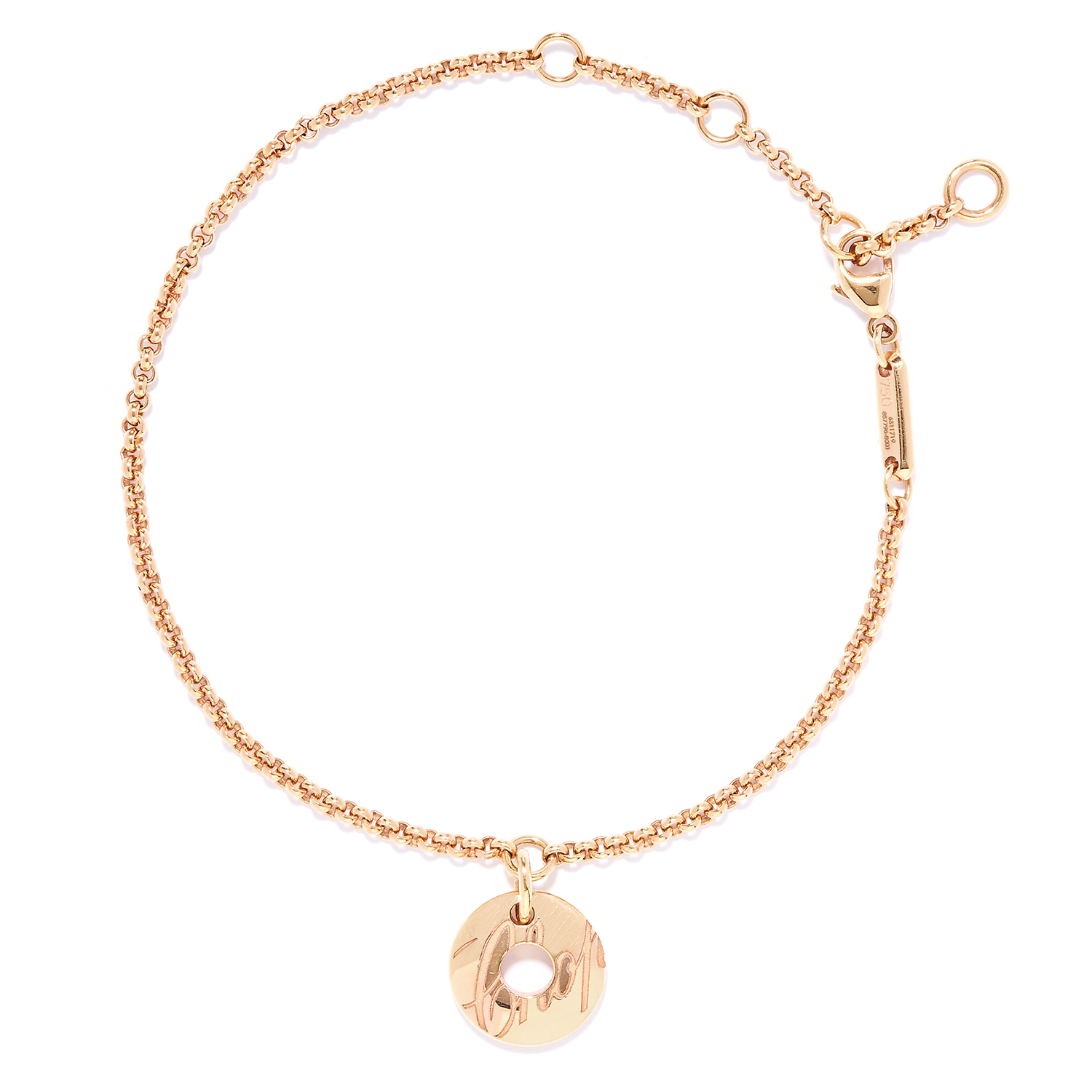 'CHOPARDISSIMO' BRACELET, CHOPARD in 18ct rose gold, set with ...