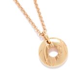 'CHOPARDISSIMO' PENDANT, CHOPARD in 18ct rose gold, set with Chopardissimo pendant on chain,