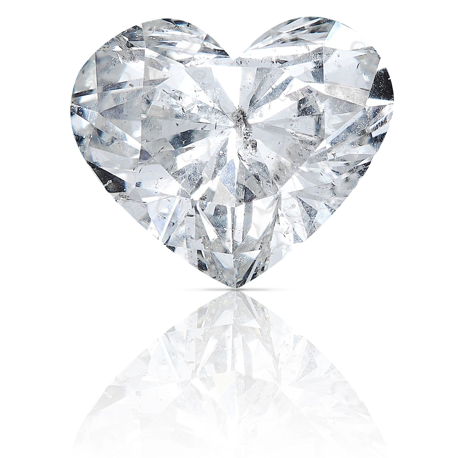 A 1.51ct HEART SHAPED BRILLIANT CUT DIAMOND, UNMOUNTED.