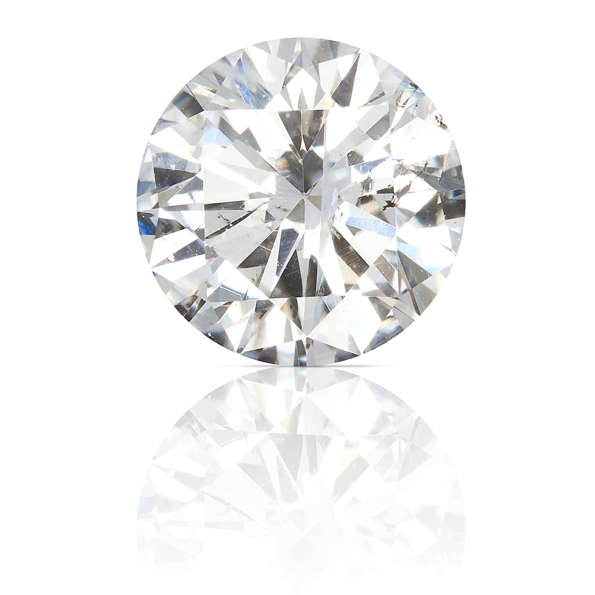 A ROUND CUT MODERN BRILLIANT DIAMOND TOTALLING 0.86cts, UNMOUNTED.