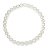 SOUTH SEA PEARL NECKLACE comprising of a single row of South Sea pearls approximately 13.8mm in