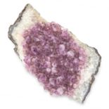 ROUGH AMETHYST CRYSTAL, 34cm x 18cm.