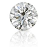 A ROUND CUT MODERN BRILLIANT DIAMOND TOTALLING 1.07cts, UNMOUNTED.