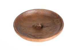 ROBERT THOMPSON OF KILBURN, A MOUSEMAN OAK FRUIT BOWL