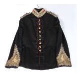 AN 1881 PATTERN VICTORIAN ROYAL ARTILLERY OFFICER'S MESS JACKET