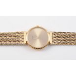 A LADY'S 18 CARAT GOLD PIAGET WRISTWATCH