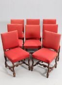 A MATCHED SET OF EIGHT CONTINENTAL DINING CHAIRS