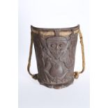 BORNEO, A DAYAK CARVED BABY CARRIER